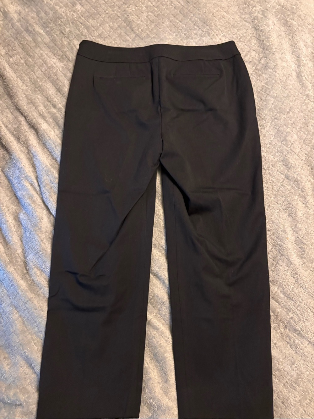 Simon Chang Men's Black Dress Pants — Straight Leg